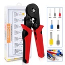 ZACISKARKA DO TULEJEK PRZEWODÓW KABLI PRASKA KONEKTORÓW 1900 SZT 0.25-10mm²