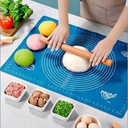 КОВРИК КУХОННЫЙ СИЛИКОНОВЫЙ С РАЗМЕРАМИ 60х45