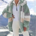 Новая женская флисовая куртка для девочек, длинная теплая стеганая куртка, удобная