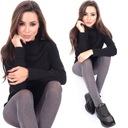 непрозрачные велюровые колготки 80 ден МЕЛАНЖ ГРАФИТ