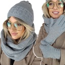 женский зимний КОМПЛЕКТ ШАПКА + ЮБКА + УТЕПЛЕННЫЕ ПЕРЧАТКИ ТЕПЛЫЙ ЛАК