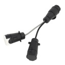 ФІШКА 13-PINOWA NA ПОДВІЙНА 7-PINOWA. ГНІЗДО HOLOWNICZE 12 V. СТИЛЬ E3  (18445688335) фото min 4