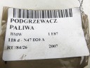 ПОДОГРЕВАТЕЛЬ ТОПЛИВА BMW 1 E87 118 D - N47 D20 A 7801209  фото 6