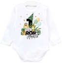 Боди FIRST BIRTHDAY YEAR ONE Year OLD SAFARI NAME r 80