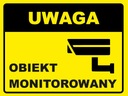 Наклейка мониторинга ОБЪЕКТА 26х20 см