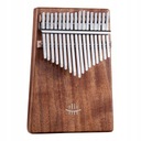 17-клавишная плоская доска для фортепиано Kalimba для большого пальца