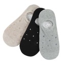 Комплект из 3 ЖЕНСКИХ носков-балеринок 38-41