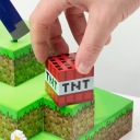 Светильник-диорама MINECRAFT STEVE TNT PIG, 30 см