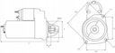 Prevodovka štartéra SG9004 AS-PL Výrobca dielov AS-PL