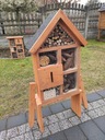 Домик для насекомых XXXXL LARGE H=85cm MIX COLOR деревянный домик для пчел и бабочек