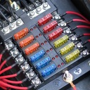 FUSIBLES AUTOMOBILE VERS VOITURE 12V MIDI 5-30A KIT 120SZT. ORGANISEURphoto 12