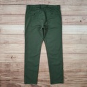 GANT Pánske zelené nohavice Chino Slim Fit veľ. W35/34 Dominujúca farba zelená