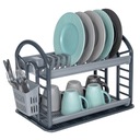 ДВУХУРОВНЕВАЯ СУШИЛЬНАЯ ПОСУДА DUNYA АНТРАЦИТОВАЯ КАПЕЛЬНИЦА