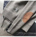 Obchod-Plus sveter šedá okrúhla veľkosť 4XL Veľkosť 4XL