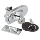 ХРОМ AMIX ОДИН СТЕКЛЯННЫЙ ДВЕРНОЙ ЗАМОК