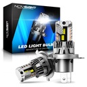 СВЕТОДИОДНЫЕ ЛАМПЫ H4 +700% ОЧЕНЬ МОЩНЫЕ 6500K 1:1 CANBUS