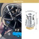 2PCS ZAMOCZA NA AIR CHUCK 1/4FNPT 150PSI ЗАКРИТЕ PRZEPLYW ШИНИ PT  (17820051251) фото min 6