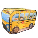 Skladací stan na hranie pre deti Funny stany Školský autobus Vek dieťaťa 0 +