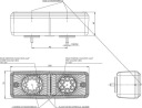 ФАРА ЗАДНЯ LED (СВІТЛОДІОД) ПРЯМОКУТНА KRAMP LA40015 12V 24V IP66 IP68 УНІВЕРСАЛЬНЕ  (16627067671) фото min 7