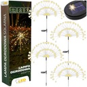 4x СВЕТОДИОДНАЯ СОЛНЕЧНАЯ ЛАМПА Одуванчик ФЕЙЕРВЕРК ДЕРЕВО ДЛЯ САДА ТЕРРАСА БАЛКОН