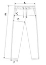 Свободные женские брюки, прямые, с ярким узором, модные, воздушные MORAJ L/XL