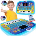 ZABAWKOWY KOMPUTER LAPTOP EDUKACYJNY PIANINKO ZWIERZĘTA NAUKA ANGIELSKIEGO