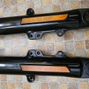 HARLEY DAVIDSON SOFTAIL FAT BOY AVEC SLIM 16-17 GOLEN SUSPENSION AVANT GAUCHEphoto 6