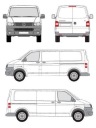 ПЛАТФОРМА ДАХУ VW TRANSPORTER T6 / T6.1 2015-2024 L2 - ДОВГІ  (18321035153) фото min 15