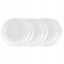 ТАРЕЛКИ ДЛЯ САЛАТ ДЕСЕРТНЫЕ, БЕЛЫЕ, КРУГЛЫЕ, 15см, 6ШТ, МАЛЕНЬКИЕ