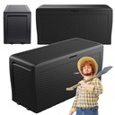Balcony Garden Gearbox Keter Sama Rattan 270L Антрацит