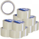 ЛЕНТА КЛЕЯЧАЯ УПАКОВОЧНАЯ 48/50 ПРОЗРАЧНАЯ 12 ШТ.