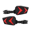 1,75 INCHES UTV Z TYU MIRRORS LATERAL ALUMINUM BLACK REPLACEMENT PL  photo 13