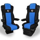 Pokrowce na fotele MERCEDES ACTROS MP4, MP5 NIEBIESKI
