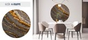 Samolepka na stenu/Tapeta CIRCLE kruh mramor 100x100 Šírka produktu 100 cm