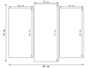 Картина с часами Специи на кухне 90x70 Часы