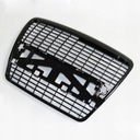 AUDI A6 C6 GRILLE CENTRAL RADIATOR GRILLE BLACK RS LOOK 