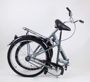 Bicykel Skladací Mestský 24' Retro skladací ako Wigry Hmotnosť 14 kg