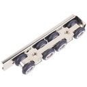 Двери гардеробные с раздвижной направляющей