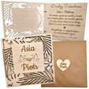 ПЕРСОНАЛИЗИРОВАННАЯ СВАДЕБНАЯ ОТКРЫТКА СВАДЕБНЫЙ ПОДАРОК