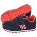 Detské športové tenisky New Balance IV500PN1 Tmavomodré