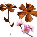 Стильный ЦВЕТОЧНЫЙ САД ЦВЕТОЧНЫЙ ГОРШОК украшение КАЧЕСТВЕННЫЙ Польский деревенский стиль