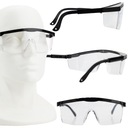 OKULARY GOGLE OCHRONNE ROBOCZE BEZBARWNE PRZECIWODPRYSKOWE BHP