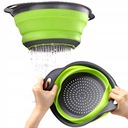 СИЛИКОНОВОЕ СИТНО СКЛАДНОЕ ДЛЯ МОЙКИ ДЛЯ МАКАРОН С РУЧКОЙ