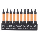 10 PCS TROJKATNY SRUBOKRETNY KIT BITOW 50 MM DUGOSC 1/4 POUCES 38photo 12