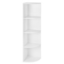 Regał ERGO hakano - BOOKSHELF/WHITE/30X30X129,5CM Wysokość mebla 129.5 cm