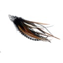 25 Piórka Pióra do Włosów Mini Puszyste - zestaw