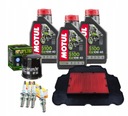 FILTRO HONDA NTV 650 NT650V ACEITE MOTUL 5100 BUJÍAS 