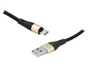 KABEL DO ŁADOWARKI USB- microUSB 1m OPLOT CZARNY EAN (GTIN) 5902270747331