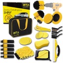 НАБОР СРЕДСТВ ДЛЯ ЧИСТКИ АВТОМОБИЛЯ С УЛУЧШЕННЫМИ ЩЕТКАМИ, 22 ПРЕДМЕТА