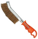 VOREL - ЩЕТКА ИЗ ЛАТУННОЙ ПРОВОЛОКИ С ПЛАСТИКОВОЙ РУЧКОЙ